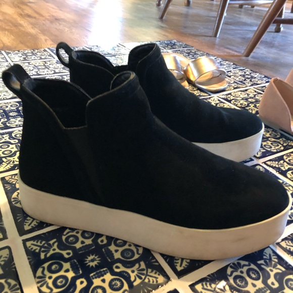 ferry black suede steve madden